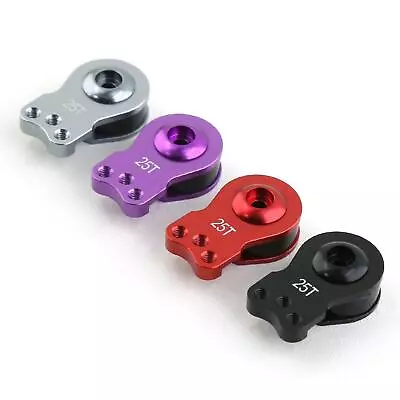 25T Aluminum Servo Swing Adjustment Arm Horn W/ Screws For 1/8 1/10 RC Car Boat • $5.99