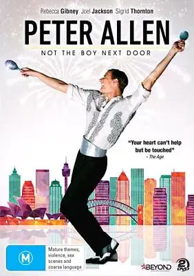 Peter Allen - Not The Boy Next Door (DVD 2015 2-Disc Set) BRAND NEW -FREE POST • $39.95