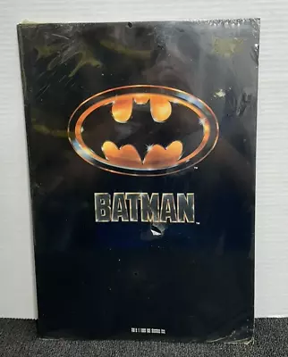 Batman 1989 Movie 11x17 Poster Book Keaton Joker Burton VINTAGE SEALED NEW DB1 • $13.49