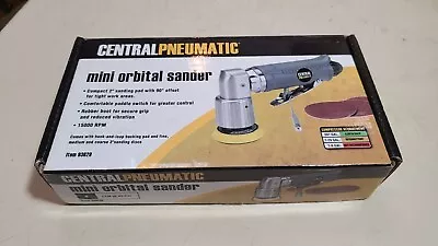 Central Pneumatic Mini Orbital Sander Compact 2  Sanding Pad 15000 Rpm • $24.99