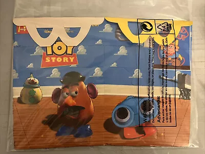 Mcdonalds Toy Story Disney Kids Happy Meal Cardboard Box Vntg (1996) (new) • $8.98