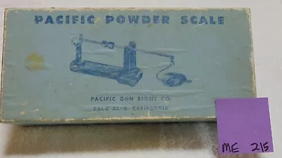 Vintage Pacific Powder Scale With Weights For Reloading • $50