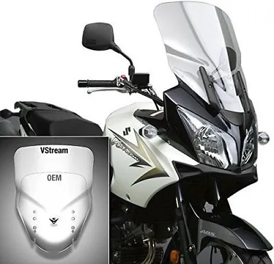 $148.46 • Buy National Cycle VStream Clear Windscreen For Suzuki 2004-11 DL650/1000 V-Strom M