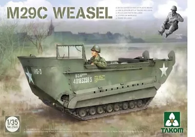 Takom (三花) 1/35 M29C Weasel Tracked Vehicle W/Figure  #2168📌USA📌New Release📌 • $22.98