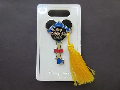 $52.95 • Buy Mickey Mouse Icon Graduation 2020 Disney Parks Key Pin Limited Edition 4500