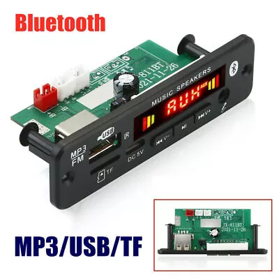 12V 40W Amplifier MP3 Decoder Board Bluetooth TF USB FM Radio Module Recording • $17.99