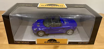 Chrono Lotus Elise 1997 Azure Blue H1021 New  • £75