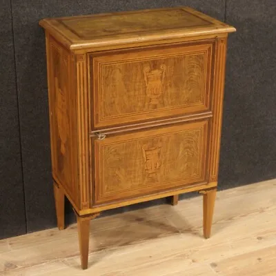 Sideboard In Inlaid Wood Antique Style Louis XVI 900 Furniture Commode 1 Door • $3000