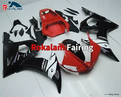 $459 • Buy For Yamaha Parts YZF-R6 2003 2004 YZF R6 03 04 Red Black ABS Motorbike Fairing