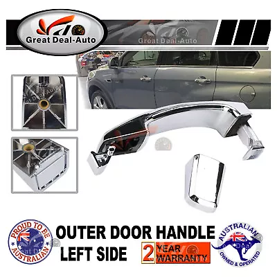 LEFT DOOR HANDLE (CHROME) For HOLDEN CAPTIVA CG 7 Seater Seies 1 2 3 2006-ON • $24