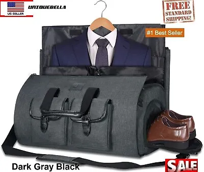 Uniquebella Carry-on Garment Large Duffel Bag Suit Travel Weekend Bag Flight Bag • $39.99