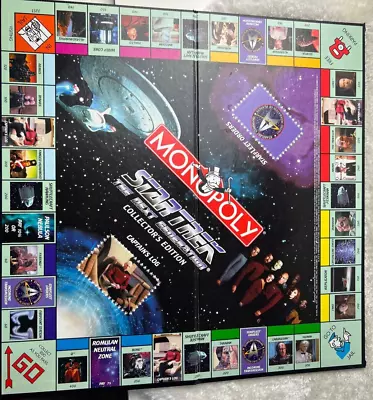 Star Trek Next Generation Monopoly Collector's Edition 1998 Game - Board Only • $9.98