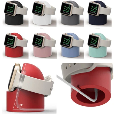 $14.84 • Buy For Apple Watch Night Stand Charging Dock Rack Holder Station 38/42mm 40/44mm