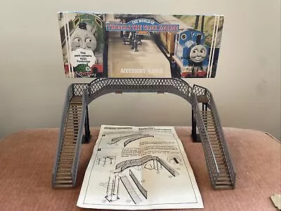 ‘VERY RARE’ Hornby Thomas & Friends Footbridge (R232) ‘RARE ENGLAND MODEL’ BOXED • £29