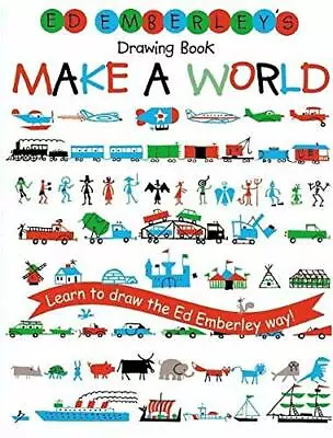 Ed Emberleys Drawing Book Make A World Ed Emberley Drawing Books • $22.98