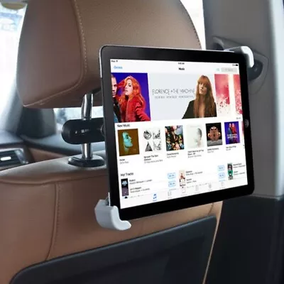 Universal In-car Tablet Holder For Headrest 7 - 11  Tablets. For Most Headrests • £6.99