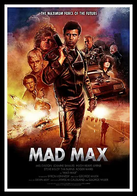 Mad Max Art Movie Poster Print & Unframed Canvas Prints • $28.95