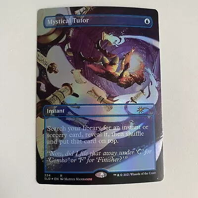 Mystical Tutor (334) *FOIL* SECRET LAIR: Far Out Man MT/NM MTG Combine Shipping • $21.99