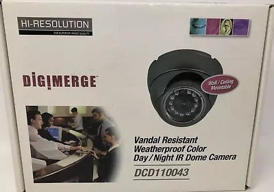 New Digimerge Weatherproof Color Day Night IR Dome Surveillance Camera • $24.99
