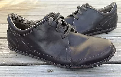 Patagonia Loulu Men's 11 Velvet Brown Leather Oxford Lace Up Shoes • $54.99