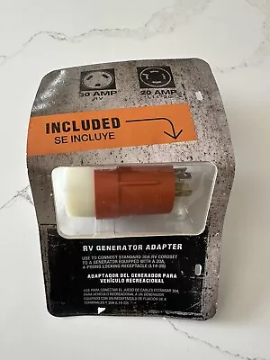 Rv Generator Adapter 30 Amp To 20 Amp • $11.75