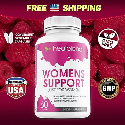 Women's Support Capsules Reduce Menopause Symptom Hormonal Balance Healthy Mood • $19.99