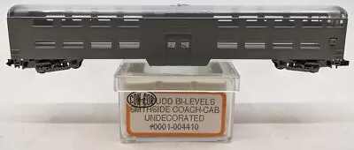 Con-Cor 0001-004410 N Scale Undecorated Budd Bi-Level Smooth Side Coach Cab NIB • $17.57