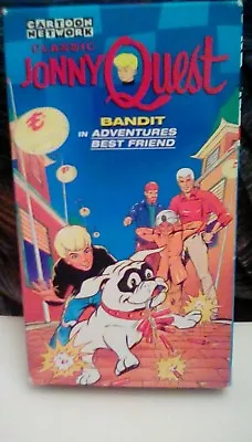 Classic Jonny Quest - Bandit Adventures Best Friend 1964 VHS Space Ghost Cartoon • $13.24