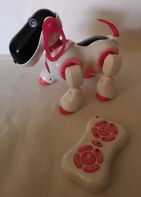 £4.90 • Buy Electronic Pink Dog Robot Walking Talking