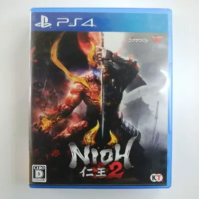 Nioh 2 Sony Playstation 4 PS4 Japanese Ver Tested • $49.41