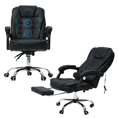 Gaming Chair Massage Reclining Swivel Office Chair Desk Computer Ergonomic • $103.99