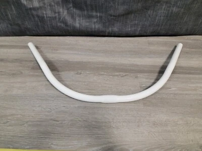 $14 • Buy OEM Aluminum Wide Cruiser Bicycle Handlebar 25.4 X 700mm 50mm Rise Gloss White