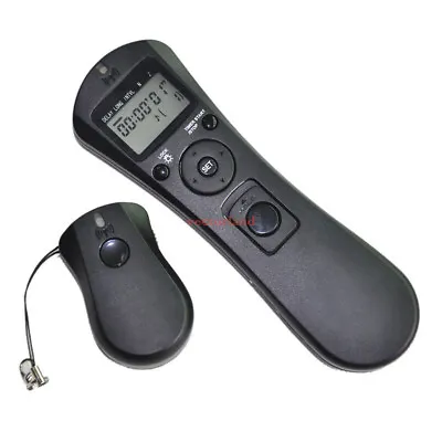 LCD Wireless Timer Remote Control For Canon EOS 70D 450D 550D 650D 1000D • £24.45