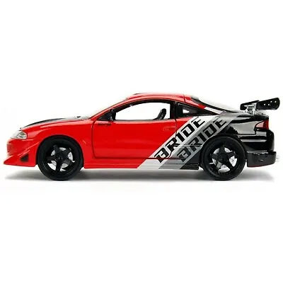 30345JADA JDM Tuners 1:24 1995 MITSUBISHI ECLIPSE DIECAST MODEL CAR DISPLAY NEW  • $31.99