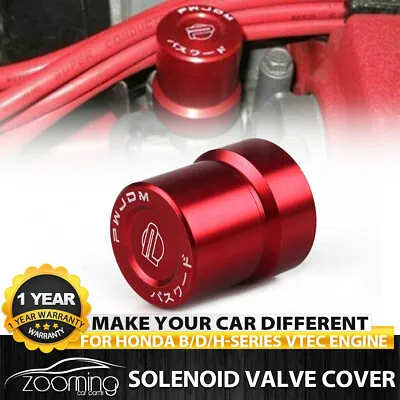 JDM Red VTEC Solenoid Valve Cover Cap For Honda B/D/H-series VTEC Engine • $8.88