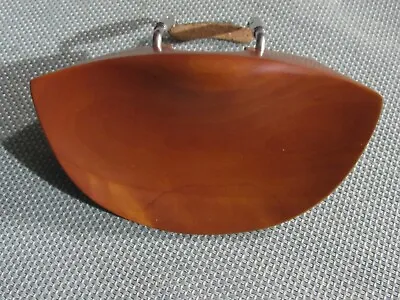 Old Violin Shop Chinrest Boxwood - 35mm -  OLD FLESCH   - Fiddle  Parts • $13.50