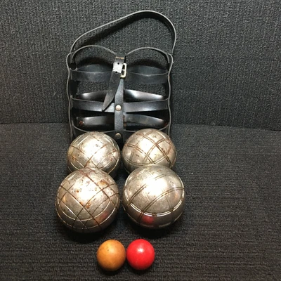 £24.99 • Buy Vintage Boule Obut Dog Steel Ball Set Of 4 Original