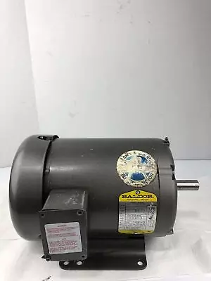 Baldor M3603 Industrial Motor 1 HP 1725 RPM 3PH 182 Frame F1093 • $175