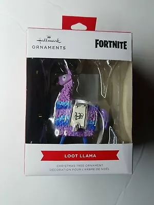 2021 HALLMARK ORNAMENT NEW FORTNITE LOOT LLAMA  Fast Shipping USA   • $0.99