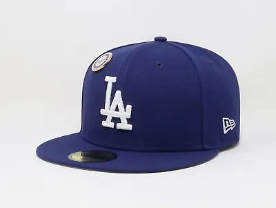 New Era 59Fifty Men Women Cap Los Angeles Dodgers Pin E3 Royal Blue Fitted Hat • $46