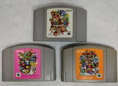 Nintendo Wii MARIO PARTY 8 9 & Wii U MARIO PARTY 10 3Games Set Japan NTSC-J • $26.20