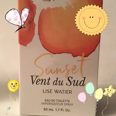Lise Watier SUNSET Vent Du Sud Eau De Toilette Limited Edition New Sealed • $72.42