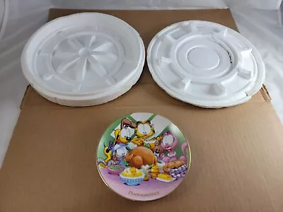 Vintage Collectible Garfield The Cat Calendar Plate Danbury Mint November  • $12.50