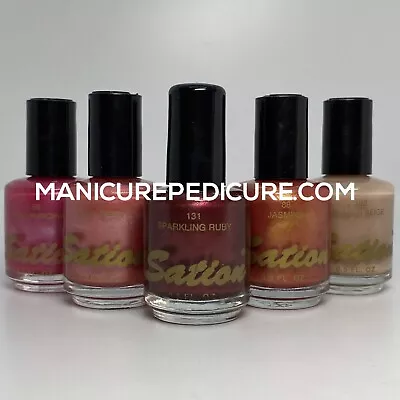 Original SATION Nail Polish  0.5oz $$ 2-10% 3-15%*4-25%  MANICUREPEDICURE.COM  • $10.97