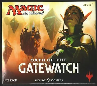 MTG Magic The Gathering OATH OF GATEWATCH FAT PACK New Sealed 14c • $69.99