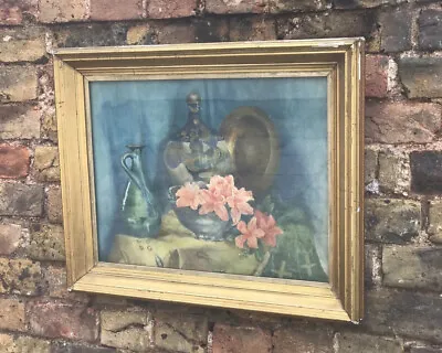 Edwardian Framed Still Life Watercolour • £195