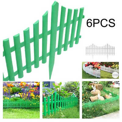 Plastic Garden Grass Lawn Path Edging Edge Border Palisade Frost & UV Resistant • £11.94