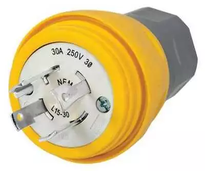 Hubbell Wiring Device-Kellems Hbl28w75 30A Watertight Locking Plug 3P 4W 250Vac • $80.39