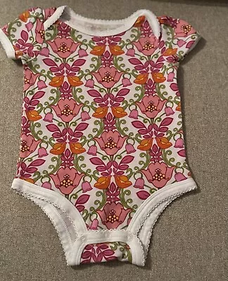 Vera Bradley Baby Ruffle Bodysuit In Lilli Bell 9-12Months. • $6.95