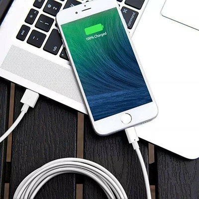 $13 • Buy 2x Non Genuine 1m Lighting Charger Cable For IPhone And IPad - White 